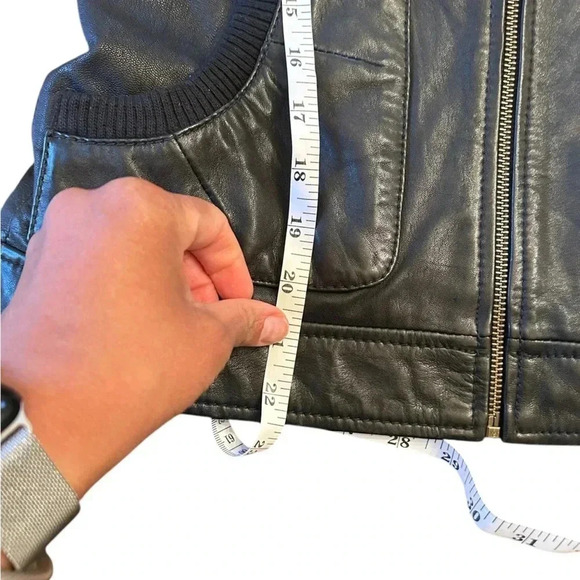 Mark New York Women’s Leather Jacket with Silk Lining Size S - Picture 5 of 16